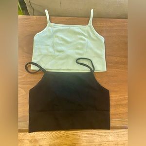 Fabletics bralettes/half camis size S